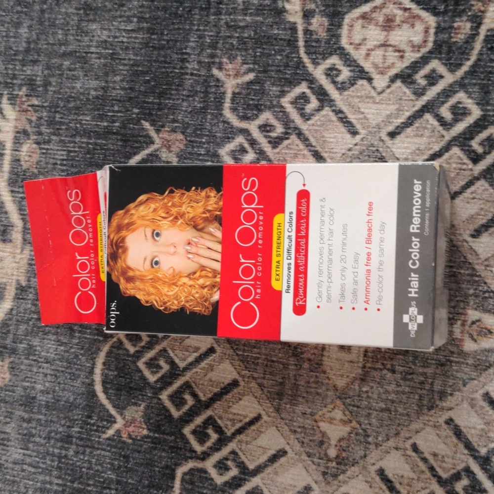 color oops hair color remover extra strength